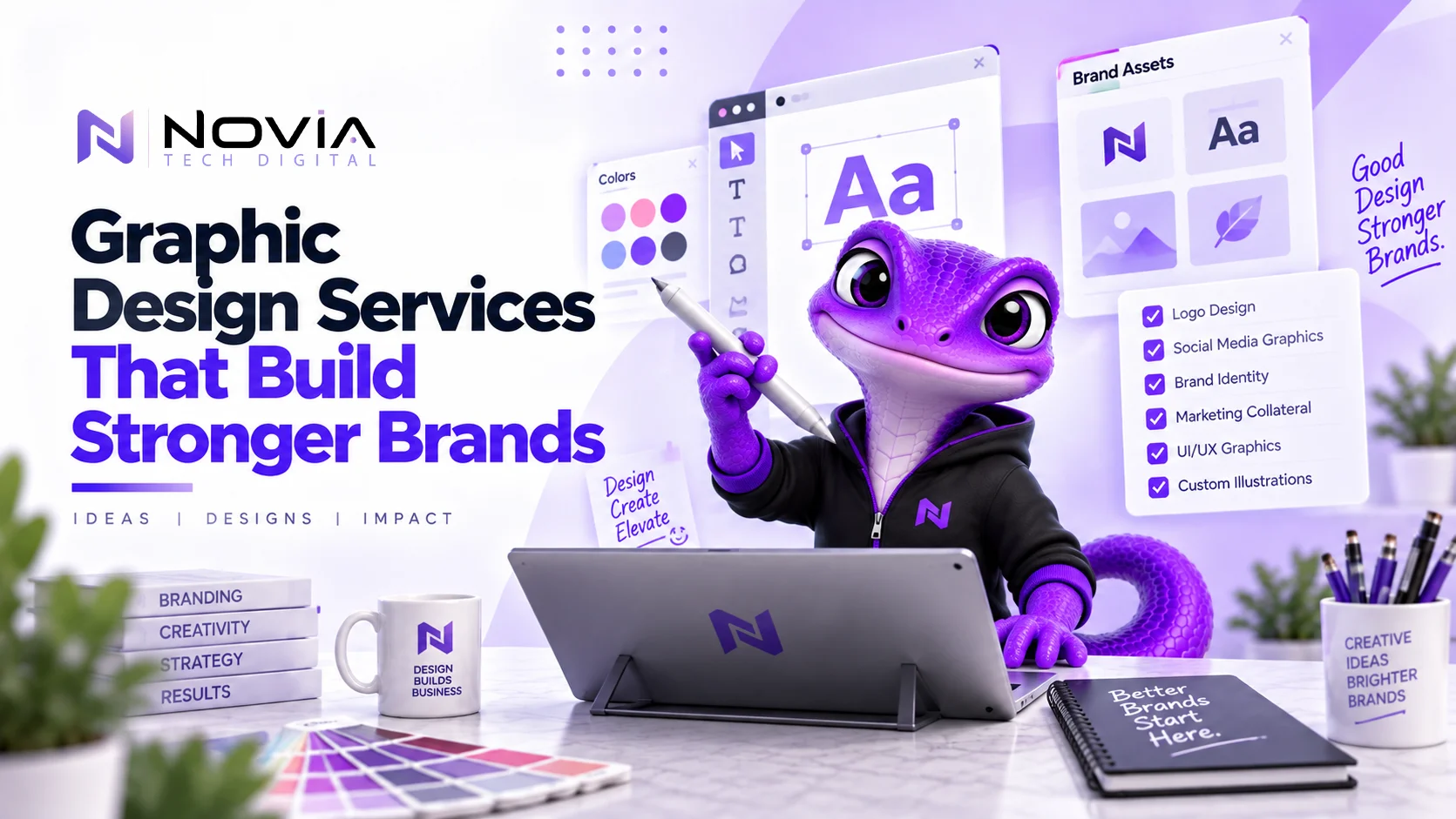 Graphic Design Services That Build Stronger Brands