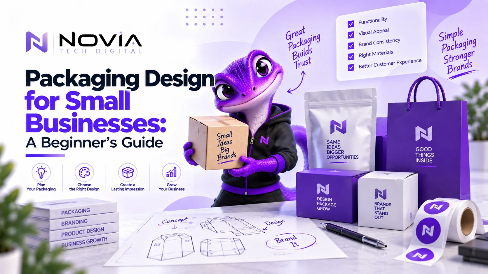 Packaging Design for Small Businesses: A Beginner’s Guide